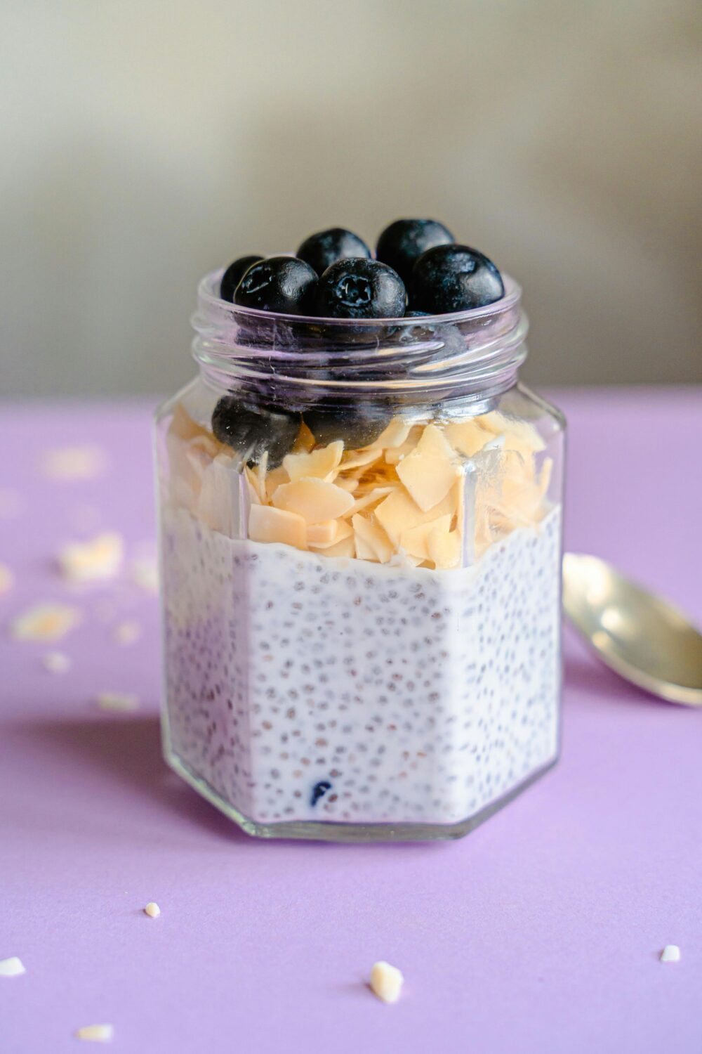 Healthy Triple Berry Chia Pudding