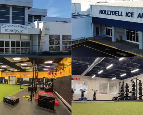 SPorts performance facility in voorhees and Sewell New Jersey.