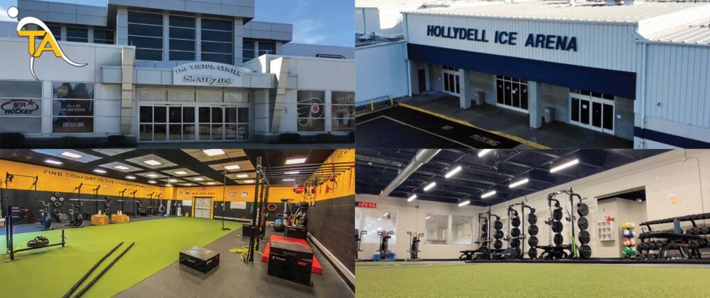 SPorts performance facility in voorhees and Sewell New Jersey.