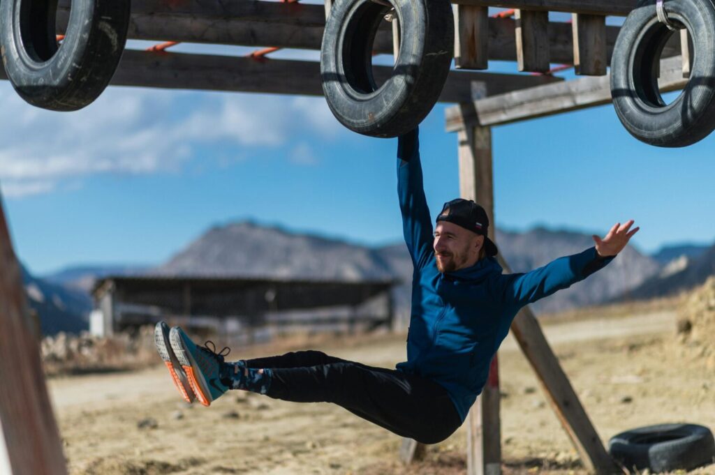 Swing like a ninja warrior