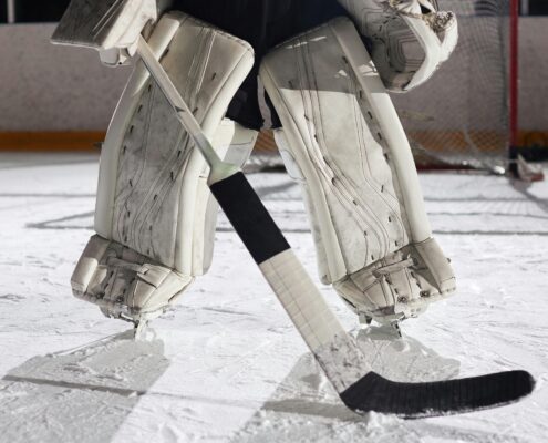 Hockey goalie personal and group training help.