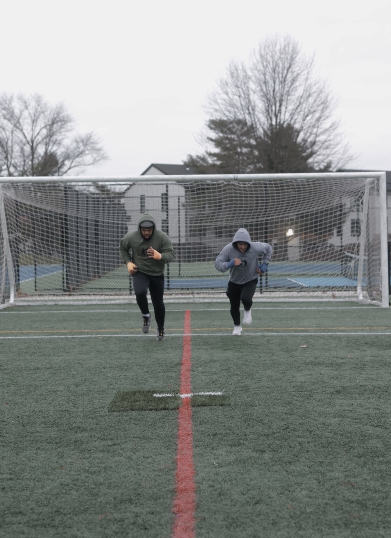 running, jogging, sprints, boxing