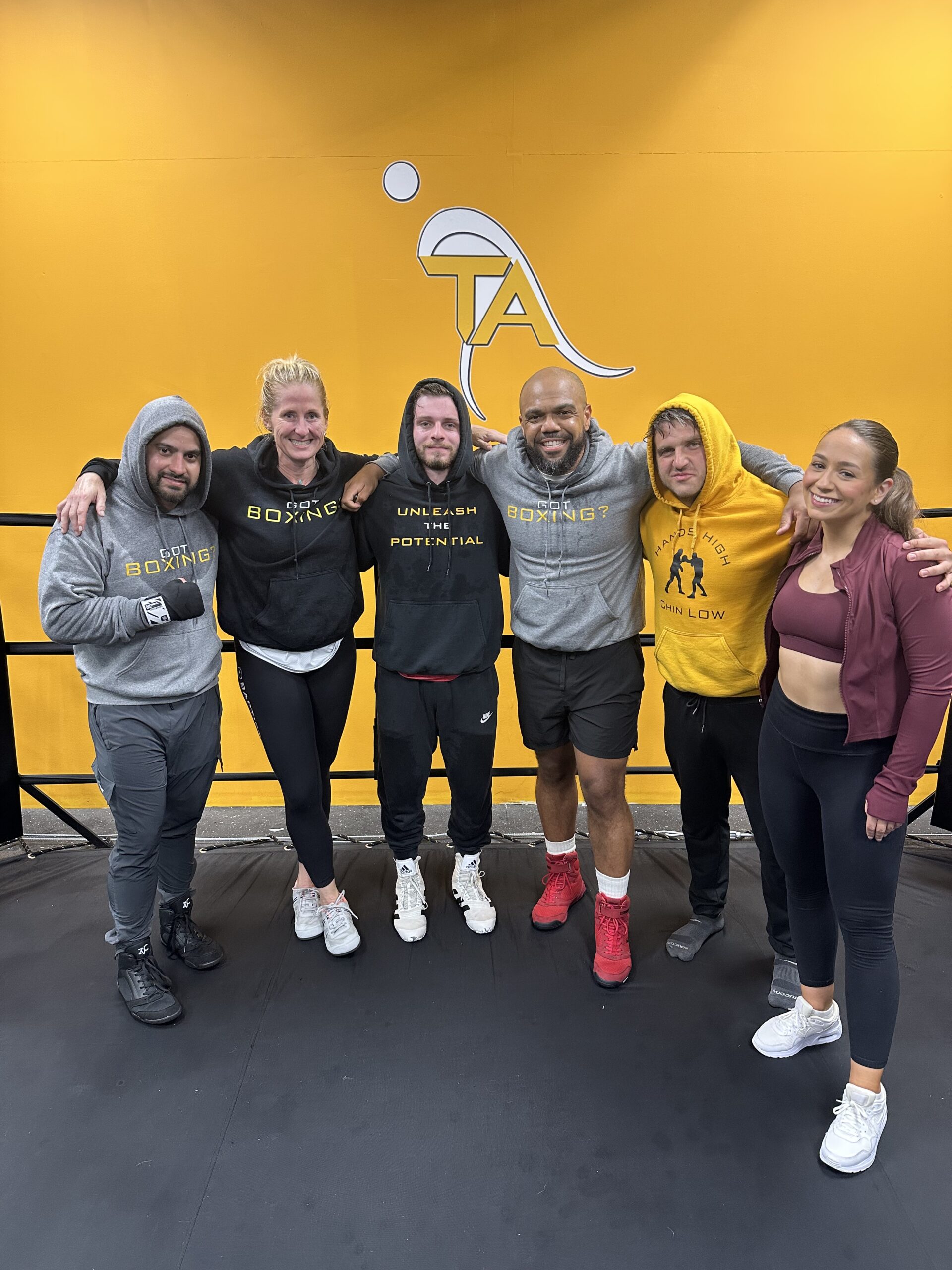 TA Boxing Fam, boxing for fitness, boxing training