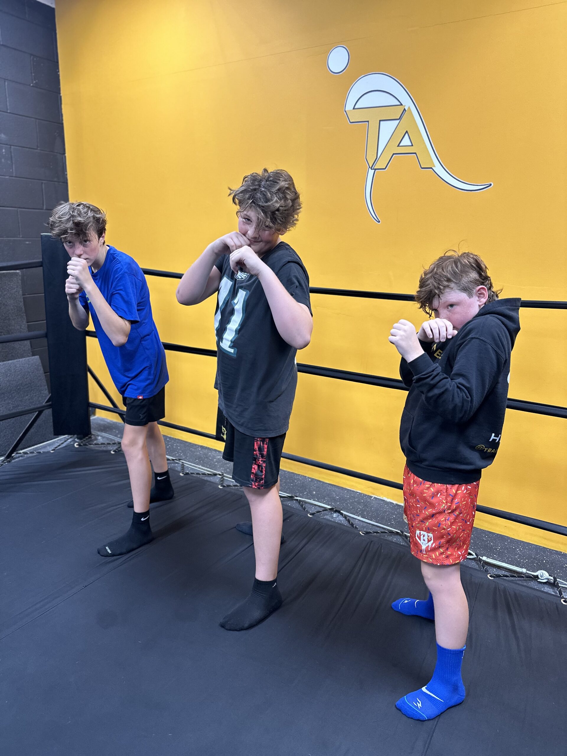 Jr Warrior Camp at Training Aspects in Voorhees: Boxing Training